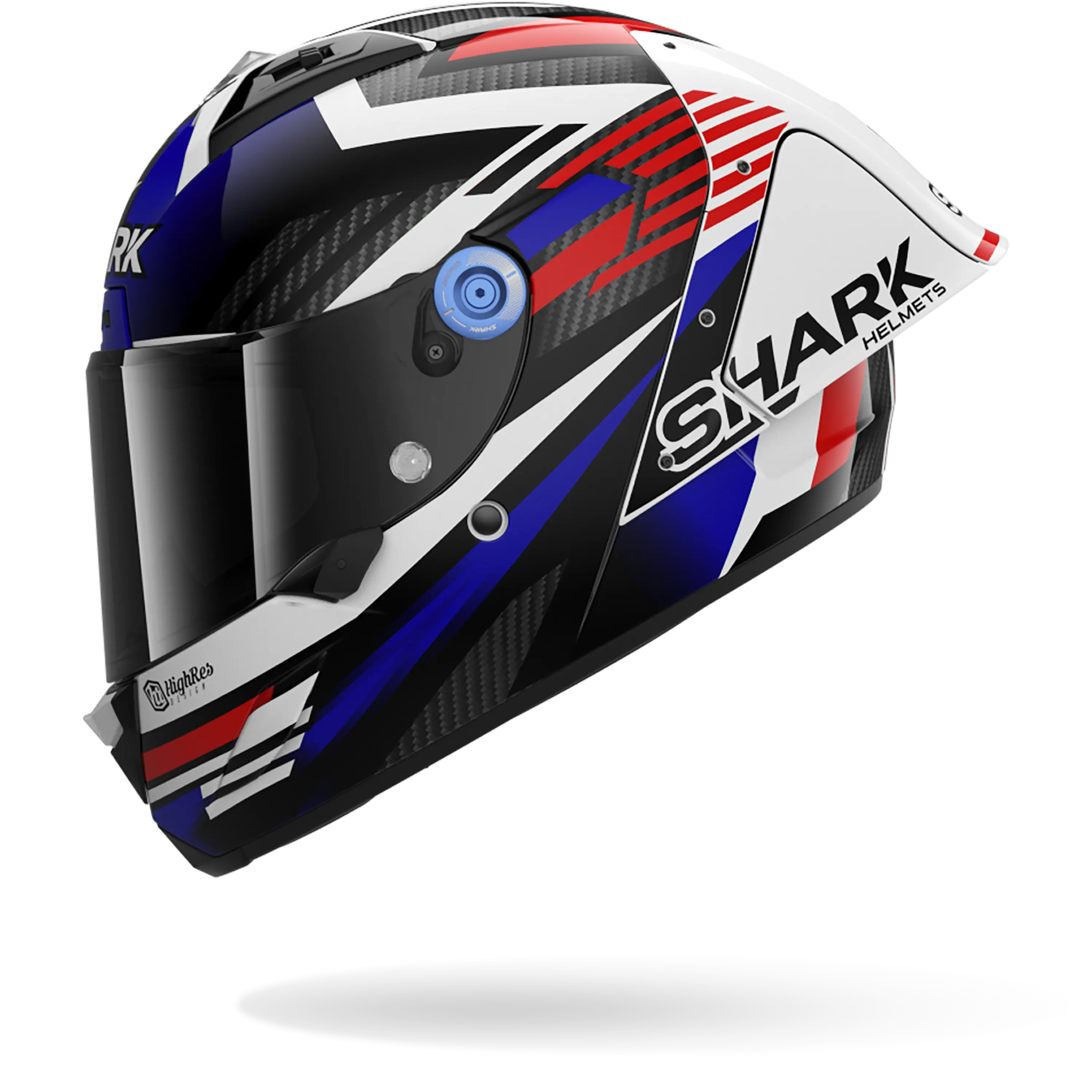 AERON GP FIM RACING #1 Firstlap Carbon Blue Red - Image 4