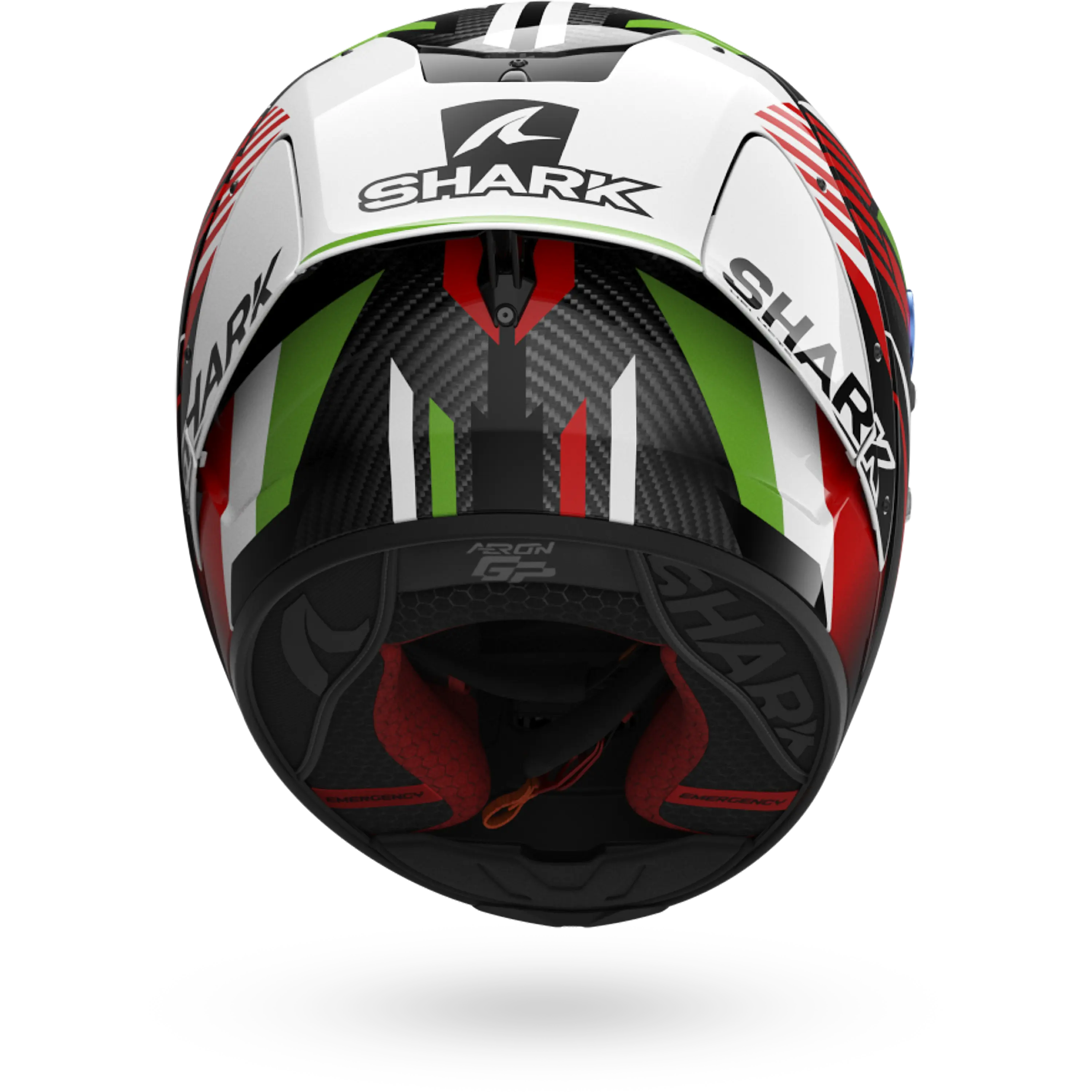 AERON GP FIM RACING #1 Firstlap Carbon Red Green - Image 5