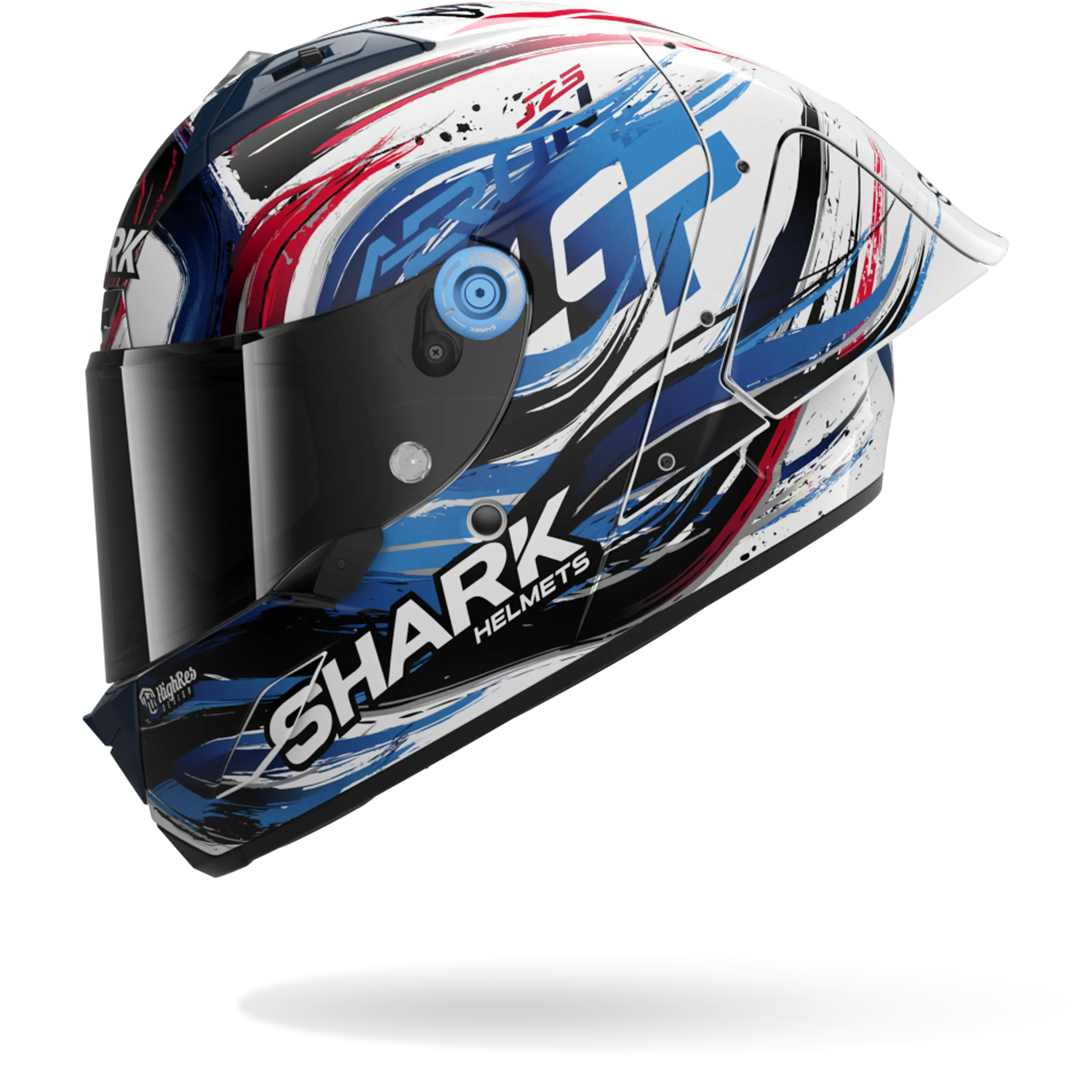 AERON GP FIM RACING #1 REPLICA ZARCO SIGNATURE White Black Blue - Image 4