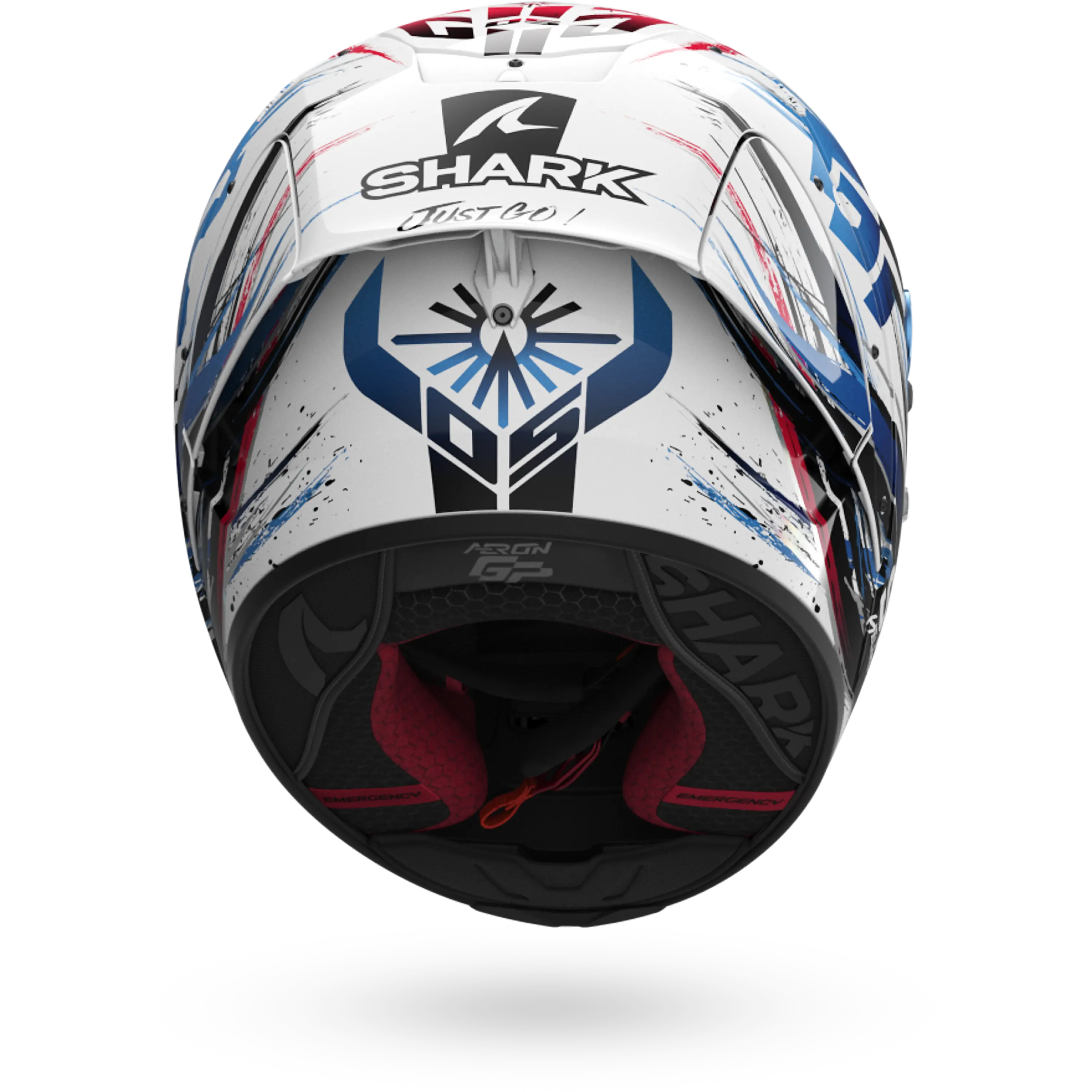 AERON GP FIM RACING #1 REPLICA ZARCO SIGNATURE White Black Blue - Image 5
