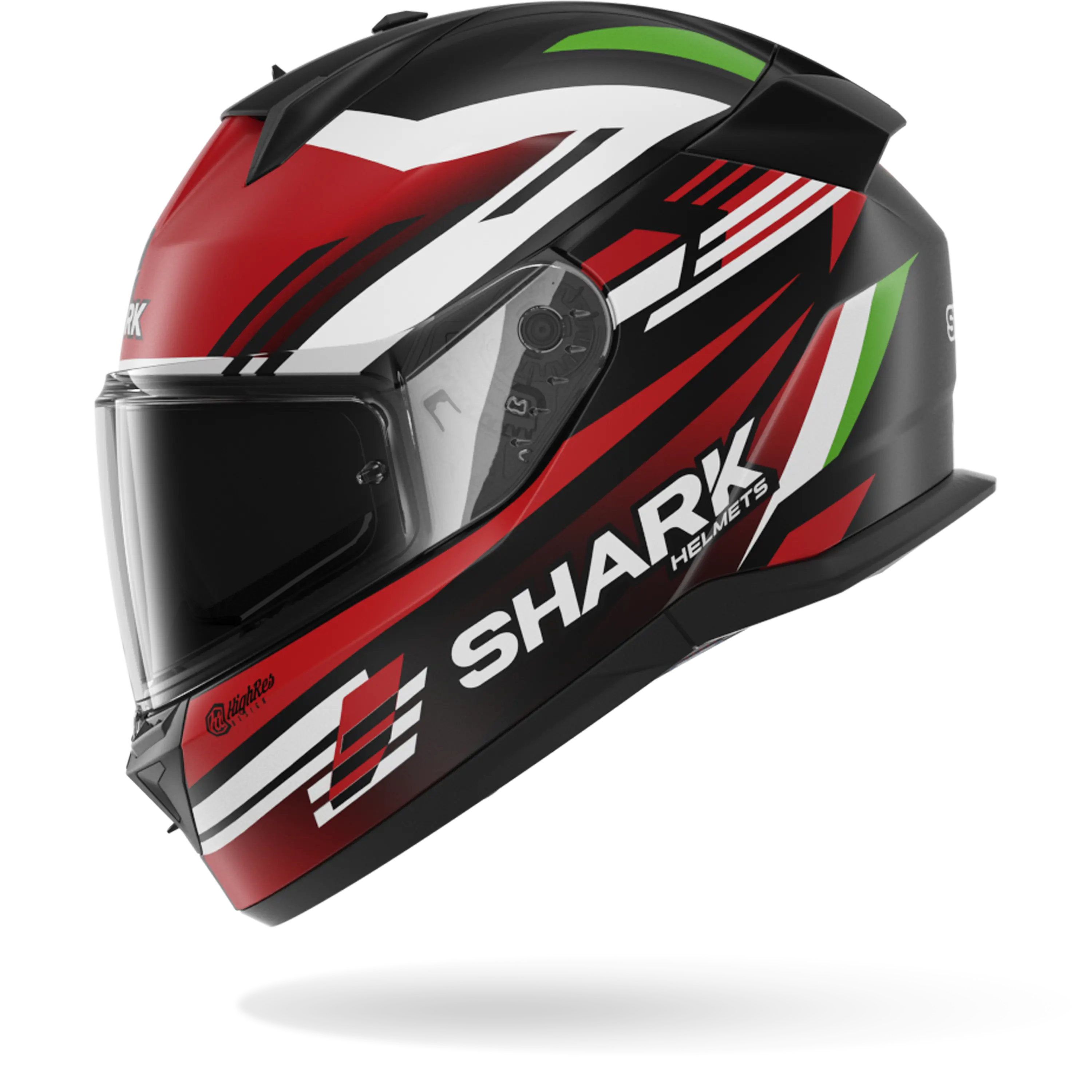 D-SKWAL 3 Firstlap Matte Black Red Green - Image 4