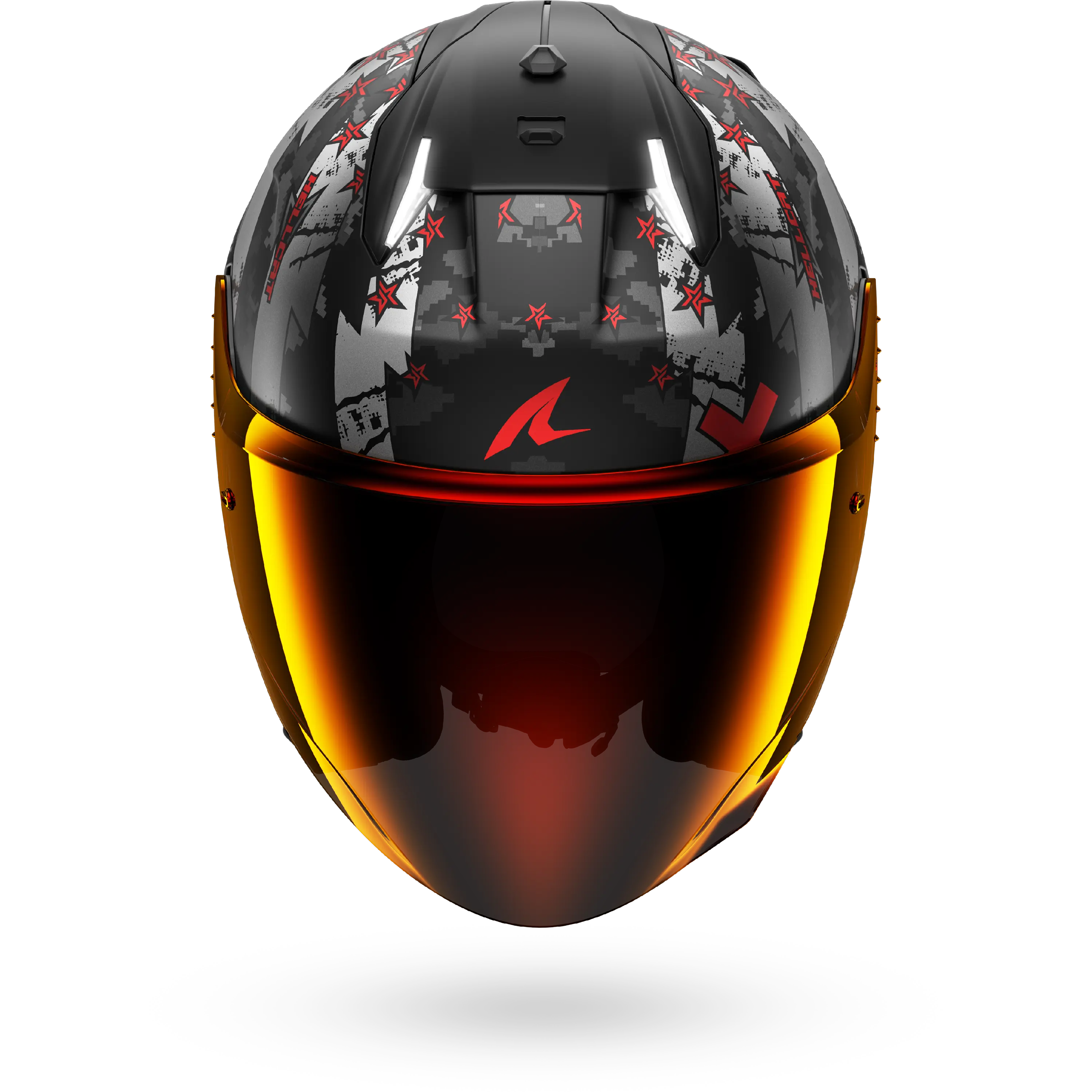 SKWAL i3 JET Hellcat Matte Black Chrome Red - Image 3