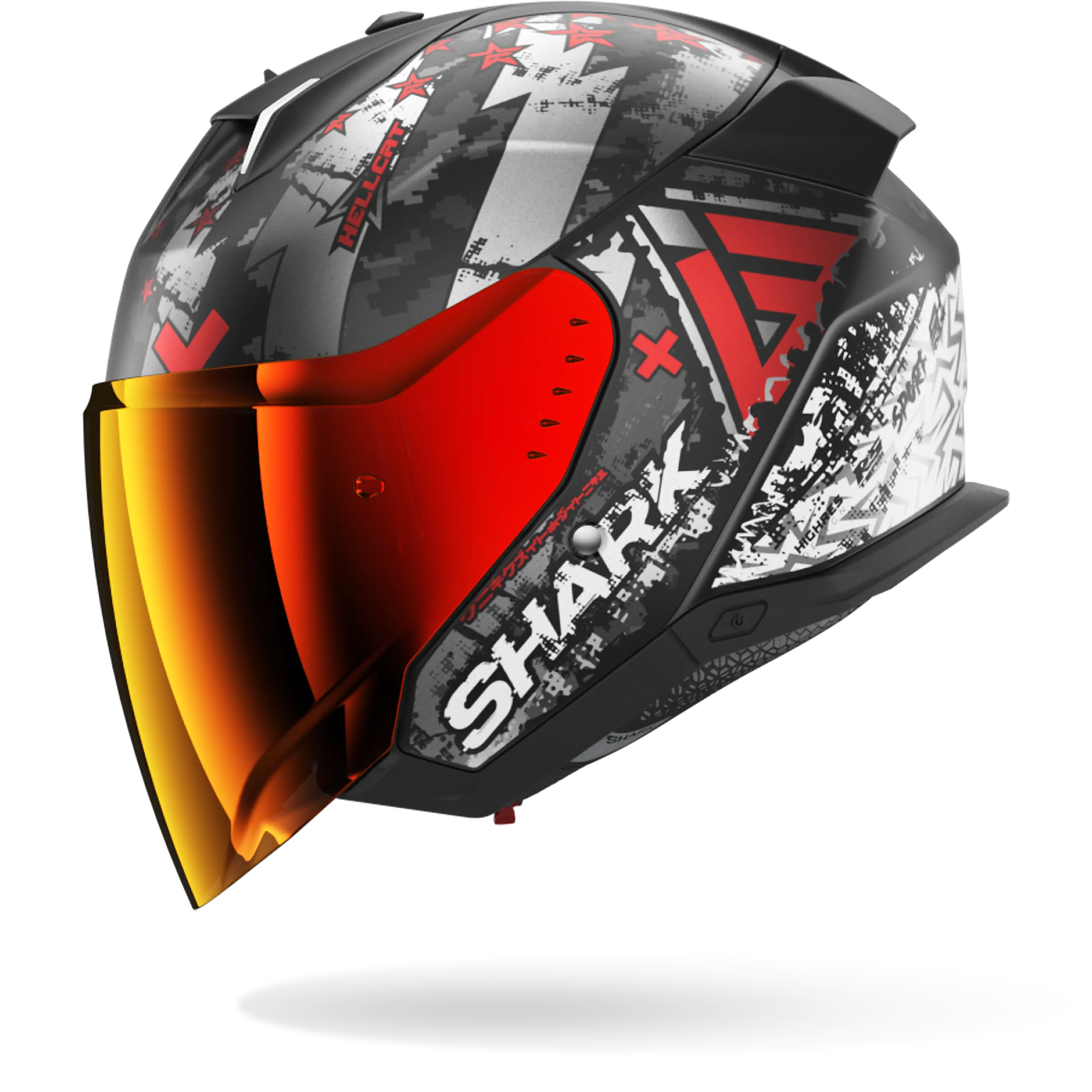 SKWAL i3 JET Hellcat Matte Black Chrome Red - Image 4