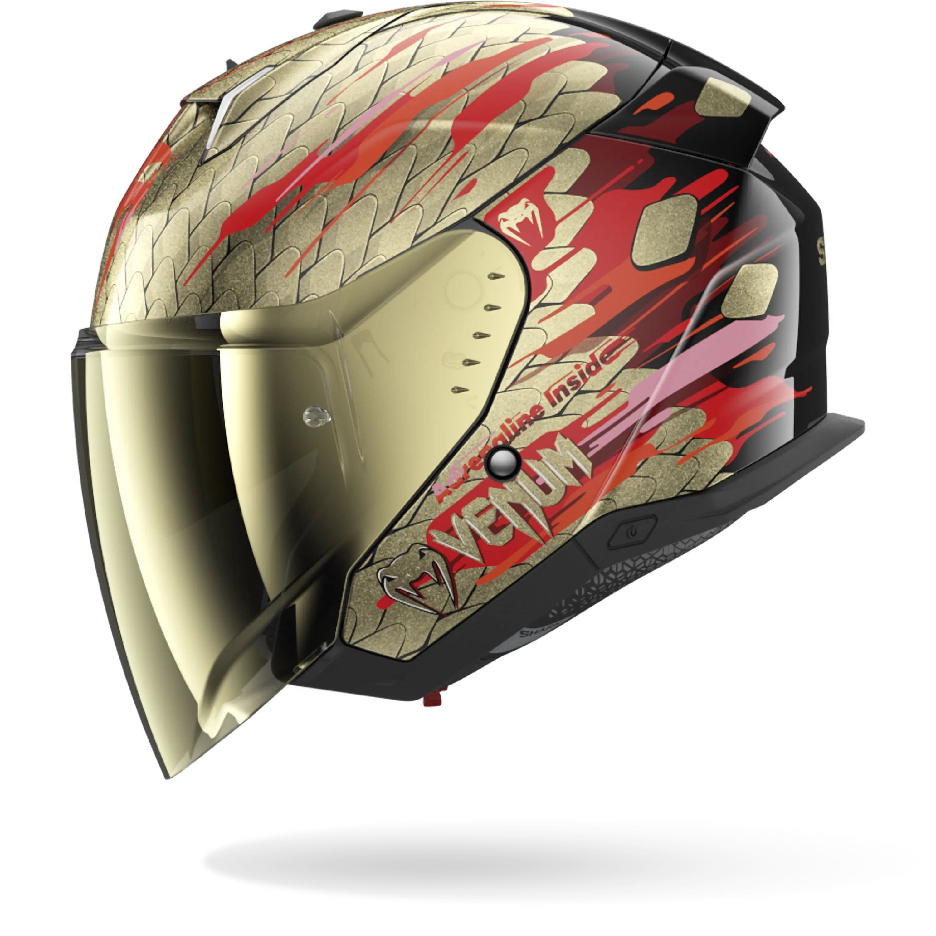 SKWAL i3 JET VENUM Black Red Gold - Image 4