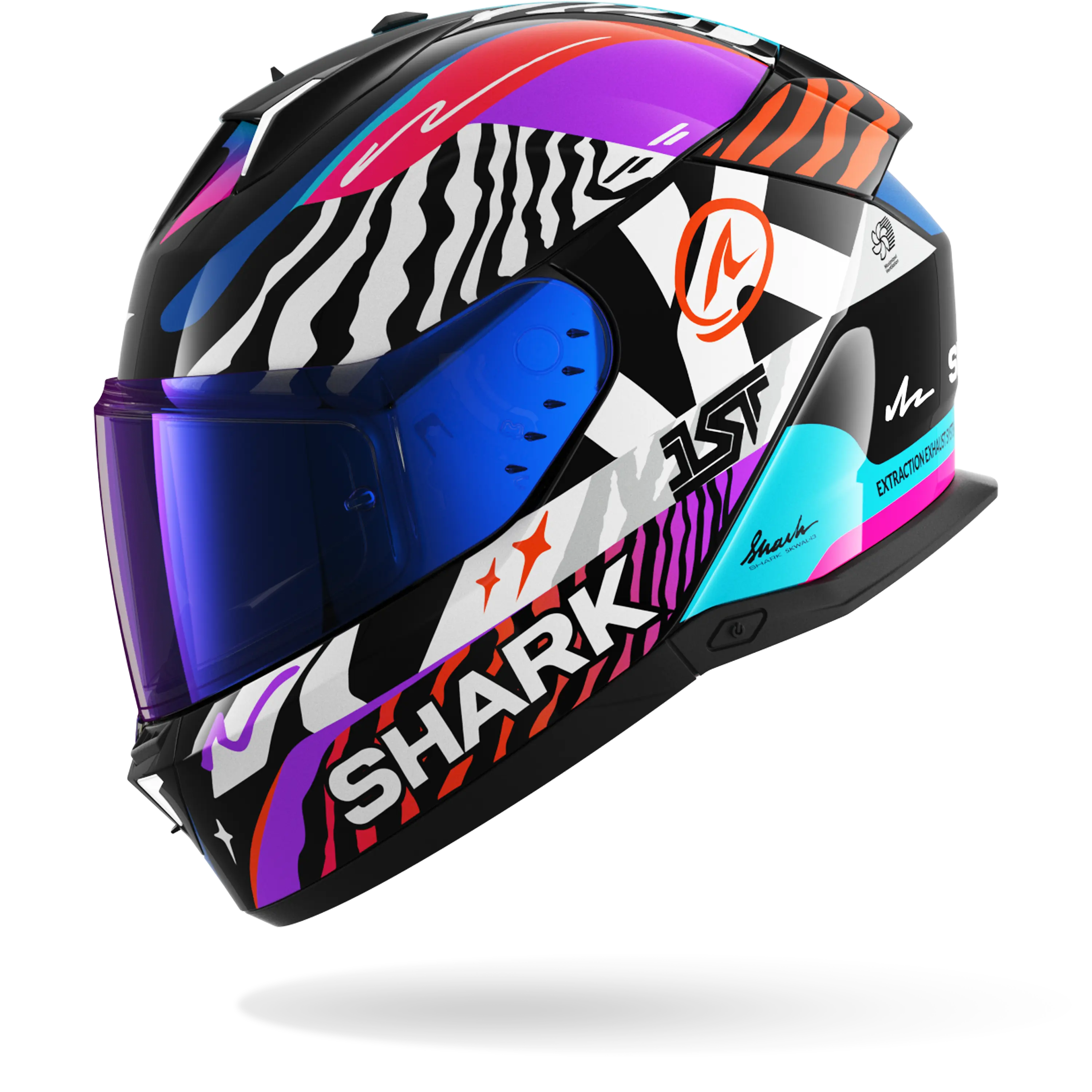 SKWAL i3 SPEED-FANCY Black White Orange - Image 4